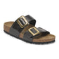 BIRKENSTOCK SYDNEY CB GRACEFUL BIRKO FLOR 111 pelle+nero 1029457