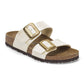 BIRKENSTOCK SYDNEY CB GRACEFUL BIRKO FLOR 112 pelle+bianco 1029492