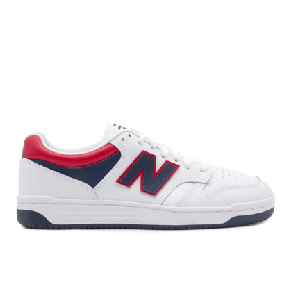 NEW BALANCE BB480 112 pelle bianco blu rosso LNR