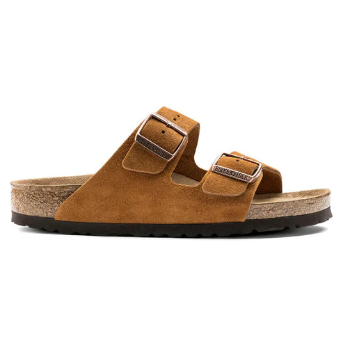 BIRKENSTOCK ARIZONA SFB SUEDE LEATHER 1009527 MINK SUEDE