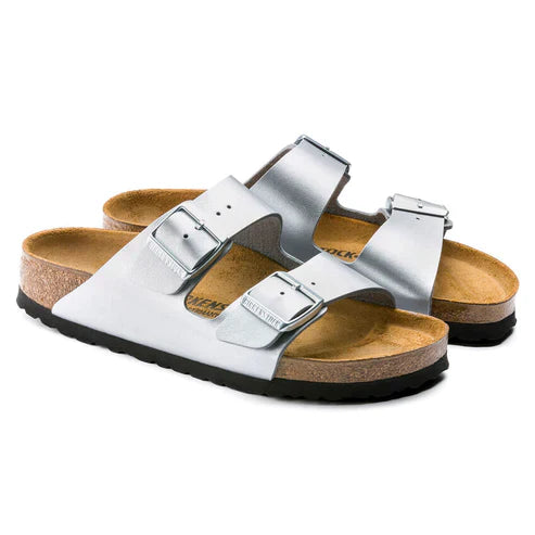 BIRKENSTOCK ARIZONA BASICO BIRKO FLOR 118 pelle+argen 1012283
