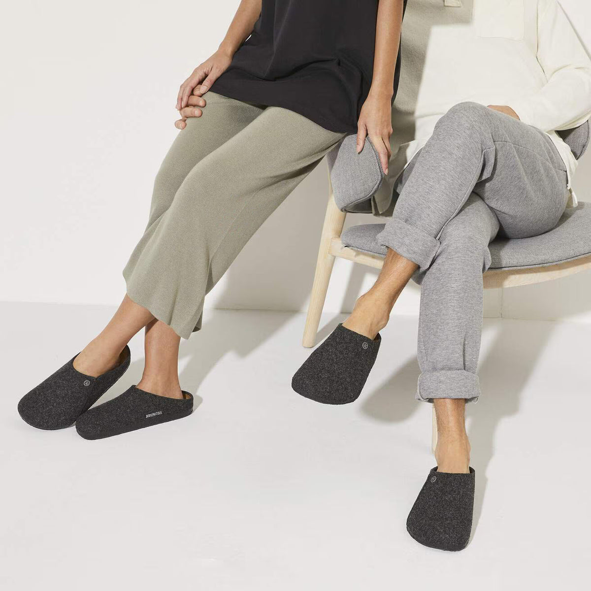 BIRKENSTOCK ZERMATT WOOL FELT 778 tela+grigios 1014938