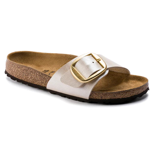 BIRKENSTOCK MADRID BIG BUCKLE BIRKO FLOR 1015279 PEARL WHITE