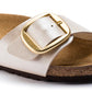 BIRKENSTOCK MADRID BIG BUCKLE BIRKO FLOR 112 pelle+bianco 1015279