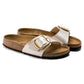 BIRKENSTOCK MADRID BIG BUCKLE BIRKO FLOR 112 pelle+bianco 1015279