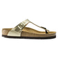 BIRKENSTOCK GIZEH BASICO BIRKO FLOR 118 pelle+oro 1016108