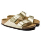 BIRKENSTOCK ARIZONA BASICO BIRKO FLOR 118 pelle+oro 1016111