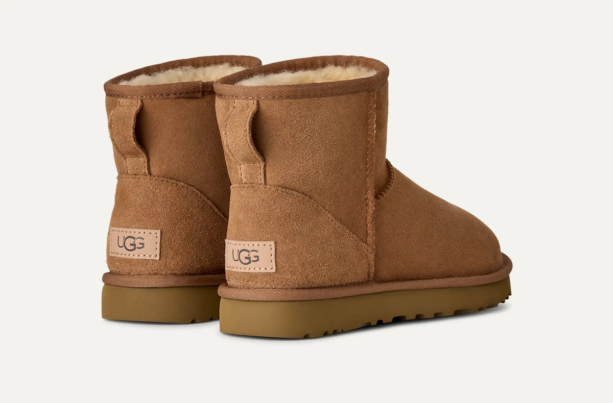 UGG 1016222W MINI CLASSIC II 334 scam+cuoio CHESTNUT