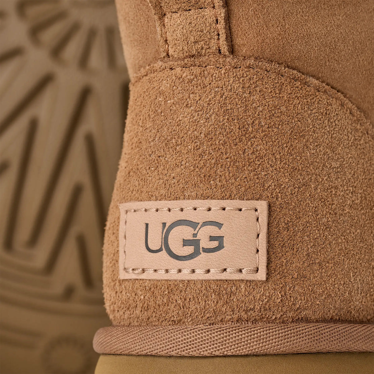 UGG 1016222W MINI CLASSIC II 334 scam+cuoio CHESTNUT