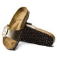 BIRKENSTOCK MADRID BIG BUCKLE BIRKO FLOR 113 pelle+beige 1016237