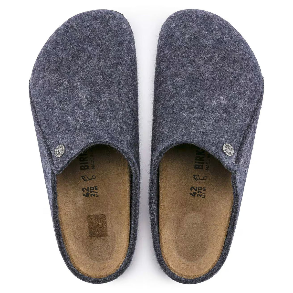 BIRKENSTOCK ZERMATT WOOL FELT 775 tela+blu 1017519