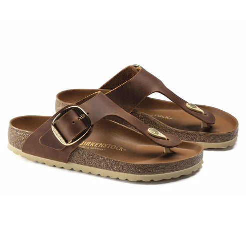 BIRKENSTOCK GIZEH BIG BUCKLE OILED LEATHER 114 pelle+marr 1018745