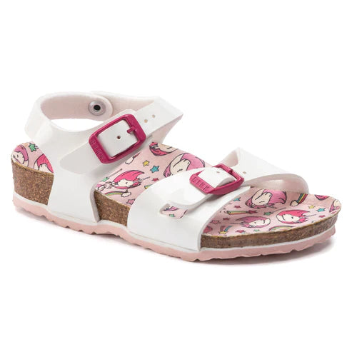 BIRKENSTOCK RIO KIDS BIRKO FLOR 442 vern+bianco 1018864