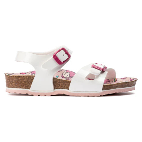 BIRKENSTOCK RIO KIDS BIRKO FLOR 442 vern+bianco 1018864