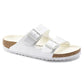 BIRKENSTOCK ARIZONA TRIPLES BIRKO FLOR 112 pelle+bianco 1019046