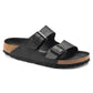 BIRKENSTOCK ARIZONA TRIPLES BIRKO FLOR 111 pelle+nero 1019069