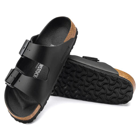 BIRKENSTOCK ARIZONA TRIPLES BIRKO FLOR 111 pelle+nero 1019069