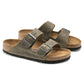 BIRKENSTOCK ARIZONA SFB OILED LEATHER 1019377 KHAKI OILED