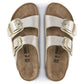 BIRKENSTOCK ARIZONA BIG BUCKLE BIRKO FLOR - BIRKIBUC 112 pelle+bianco 1020021