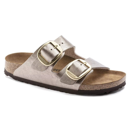 BIRKENSTOCK ARIZONA BIG BUCKLE BIRKO FLOR - BIRKIBUC 113 pelle+beige 1020882