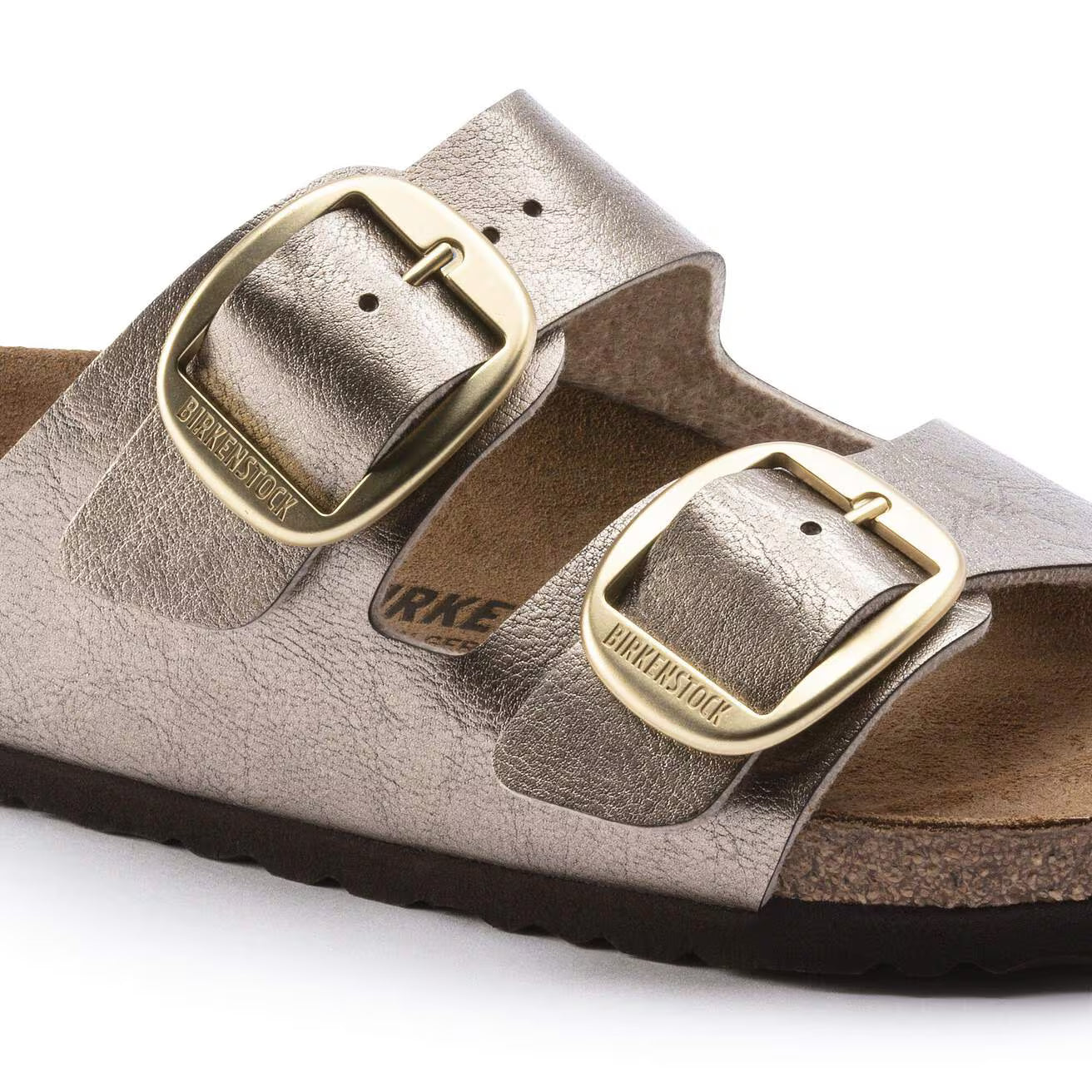 BIRKENSTOCK ARIZONA BIG BUCKLE BIRKO FLOR - BIRKIBUC 113 pelle+beige 1020882