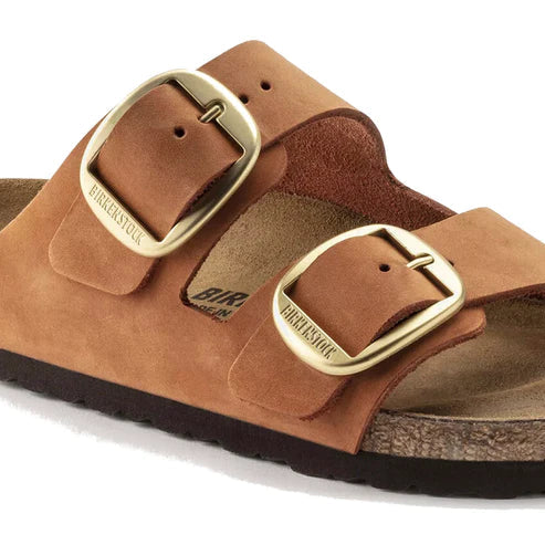 BIRKENSTOCK ARIZONA BIG BUCKLE NUBUCK LEATHER 224 nabuk+cuoio 1021194