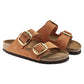 BIRKENSTOCK ARIZONA BIG BUCKLE NUBUCK LEATHER 224 nabuk+cuoio 1021194