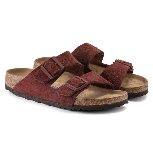 BIRKENSTOCK ARIZONA SFB SUEDE LEATHER 1021398 CHOCOLATE