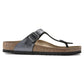 BIRKENSTOCK GIZEH BASICO BIRKO FLOR 111 pelle+nero 1021428