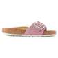 BIRKENSTOCK MADRID BIG BUCKLE NUBUCK LEATHER 228 nabuk+rosa 1022055