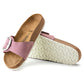 BIRKENSTOCK MADRID BIG BUCKLE NUBUCK LEATHER 228 nabuk+rosa 1022055