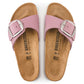 BIRKENSTOCK MADRID BIG BUCKLE NUBUCK LEATHER 228 nabuk+rosa 1022055