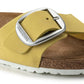 BIRKENSTOCK MADRID BIG BUCKLE NUBUCK LEATHER 228 nabuk+giallo 1022175