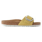 BIRKENSTOCK MADRID BIG BUCKLE NUBUCK LEATHER 228 nabuk+giallo 1022175