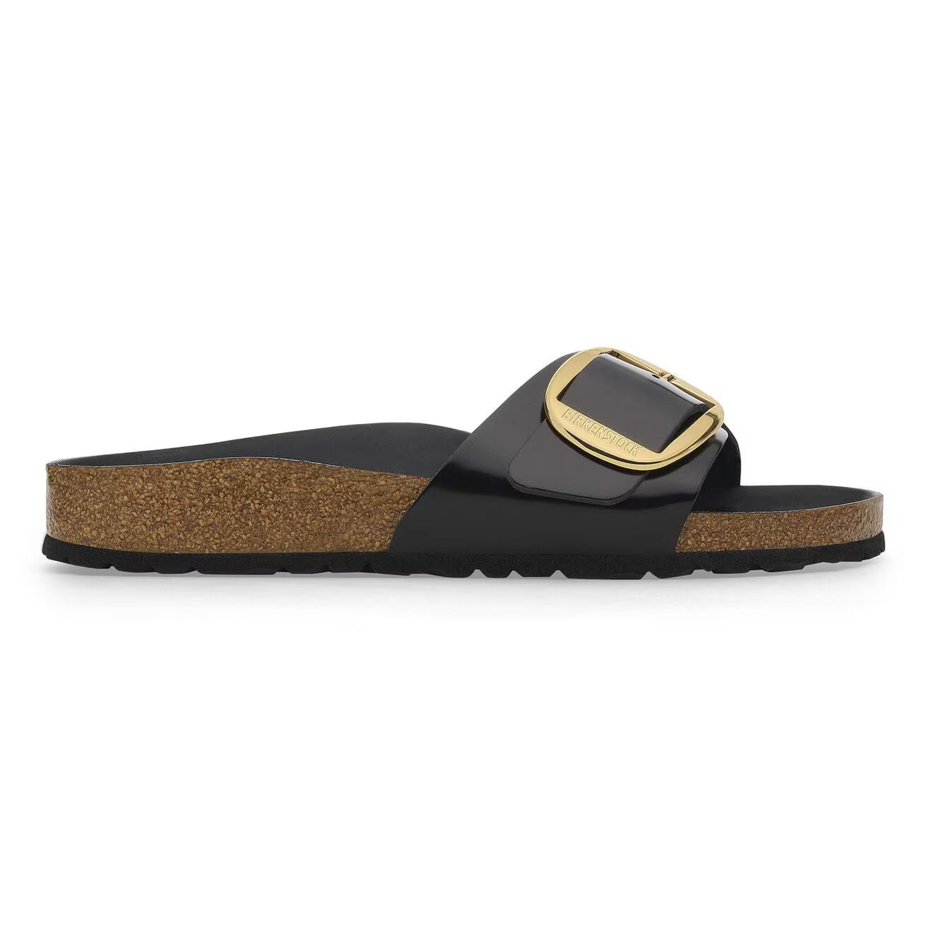 BIRKENSTOCK MADRID BIG BUCKLE BIRKO FLOR 111 pelle+nero 1015315