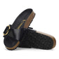 BIRKENSTOCK MADRID BIG BUCKLE BIRKO FLOR 111 pelle+nero 1015315