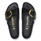 BIRKENSTOCK MADRID BIG BUCKLE BIRKO FLOR 111 pelle+nero 1015315