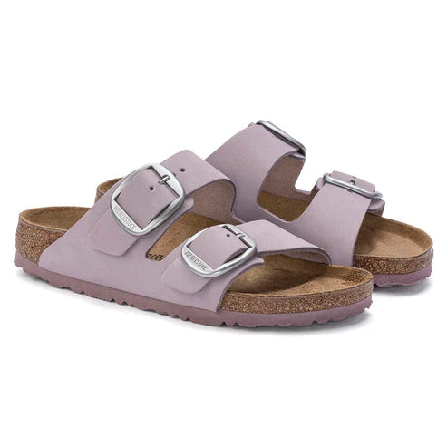 BIRKENSTOCK ARIZONA BIG BUCKLE NUBUCK LEATHER 228 nabuk+viola 1023276