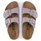 BIRKENSTOCK ARIZONA BIG BUCKLE NUBUCK LEATHER 228 nabuk+viola 1023276