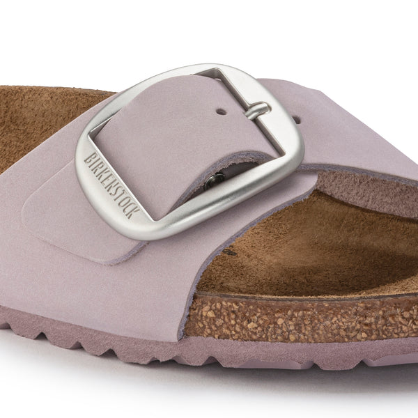 BIRKENSTOCK MADRID BIG BUCKLE NUBUCK LEATHER 228 nabuk+viola 1023395