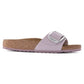 BIRKENSTOCK MADRID BIG BUCKLE NUBUCK LEATHER 1023395 YOMO LILAC