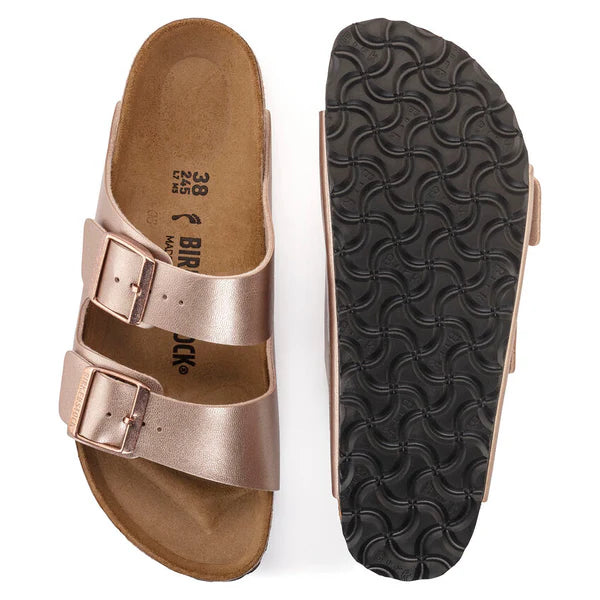 BIRKEN ARIZONA BASICO BIRKO FLOR 118 pelle+rame 1023960