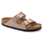 BIRKENSTOCK ARIZONA BASICO BIRKO FLOR 118 pelle+rame 1023960