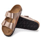 BIRKENSTOCK ARIZONA BASICO BIRKO FLOR 118 pelle+rame 1023960