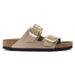 BIRKENSTOCK ARIZONA BIG BUCKLE NUBUCK LEATHER 223 nabuk+beige 1024064