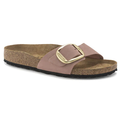 BIRKENSTOCK MADRID BIG BUCKLE NUBUCK LEATHER 228 nabuk+rosa 1024039