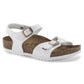 BIRKENSTOCK RIO KIDS BIRKO FLOR 112 pelle+bianco 1024374