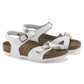 BIRKENSTOCK RIO KIDS BIRKO FLOR 112 pelle+bianco 1024374