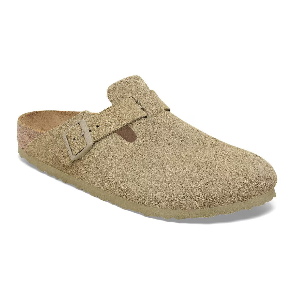 BIRKENSTOCK BOSTON SUEDE 338 scam+verde 1025844
