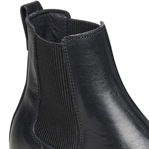 BIRKENSTOCK HIGHWOOD SLIP ON WOMEN LEATHER 111 pelle+nero 1025781